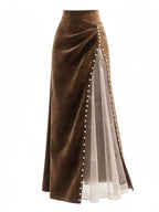 Ophelia Maxi Skirt styled for Avrienne