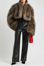 Vintage Faux Fur Short Coat image 4