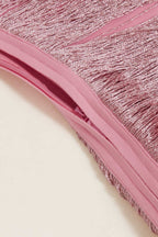 Pink Fringe Bandage Party Dress image 11