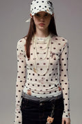 Slim Fit Short Length Animal Print Blouse image 1