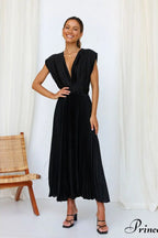 Female Loose Zipper Trendy Pleated Party Dress image 5