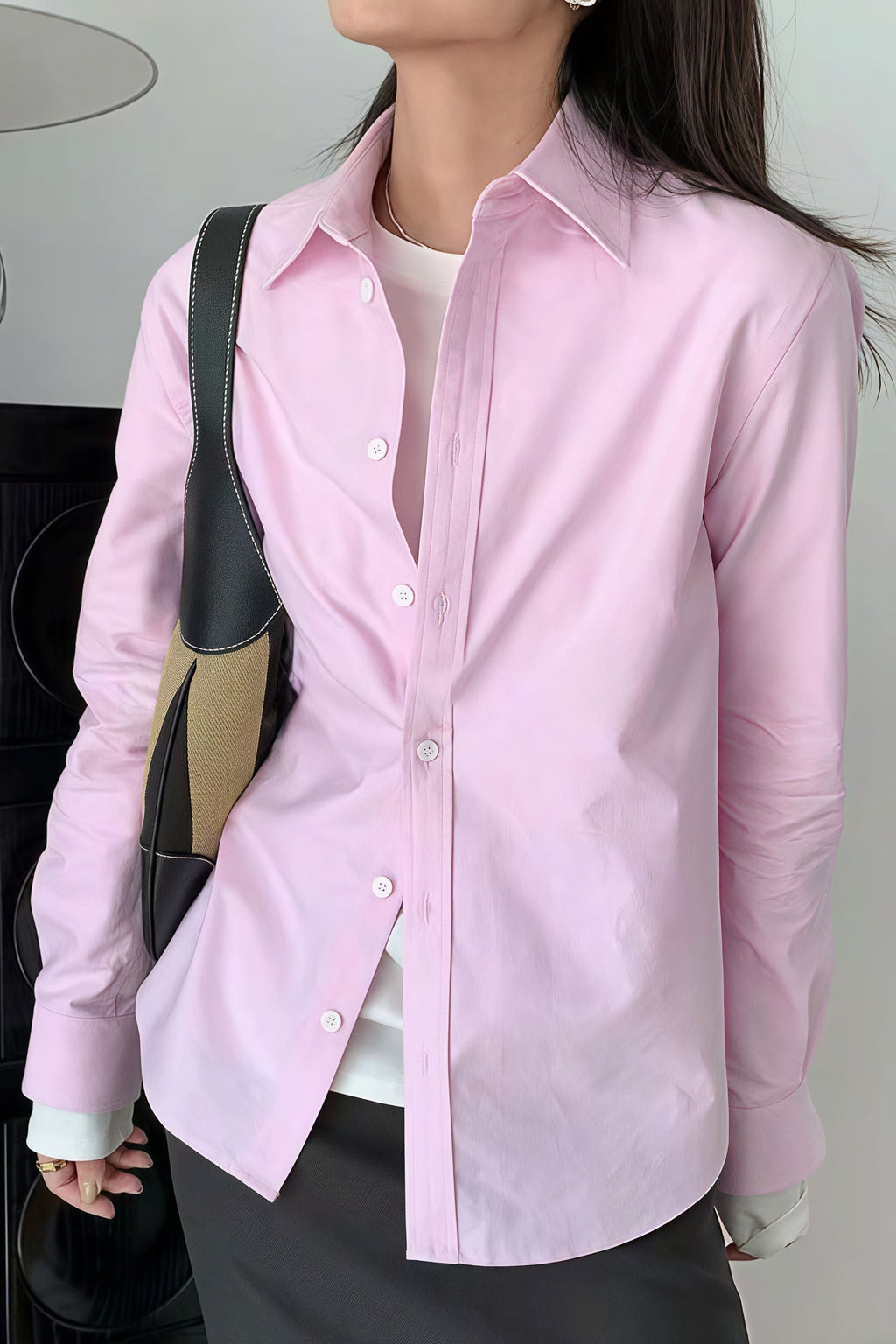Y2K High-End Versatile Liner Blouse image 2