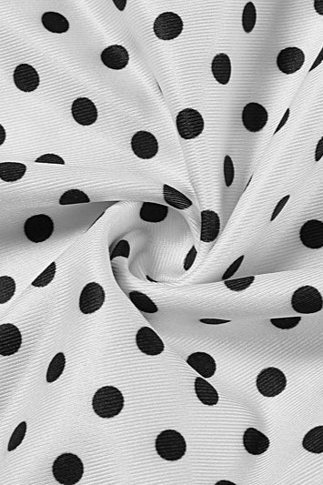Polka Dot Spaghetti Strap Backless Fitted Bodycon Maxi Dress image 6