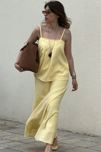 Sexy Cotton Cami Mermaid Long Skirt Sets image 1