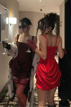 Sexy Boned Tie Cami Party Dress image 5