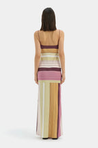 Elegant Floral Cami Tie Waist Bodycon Midi Dress image 5