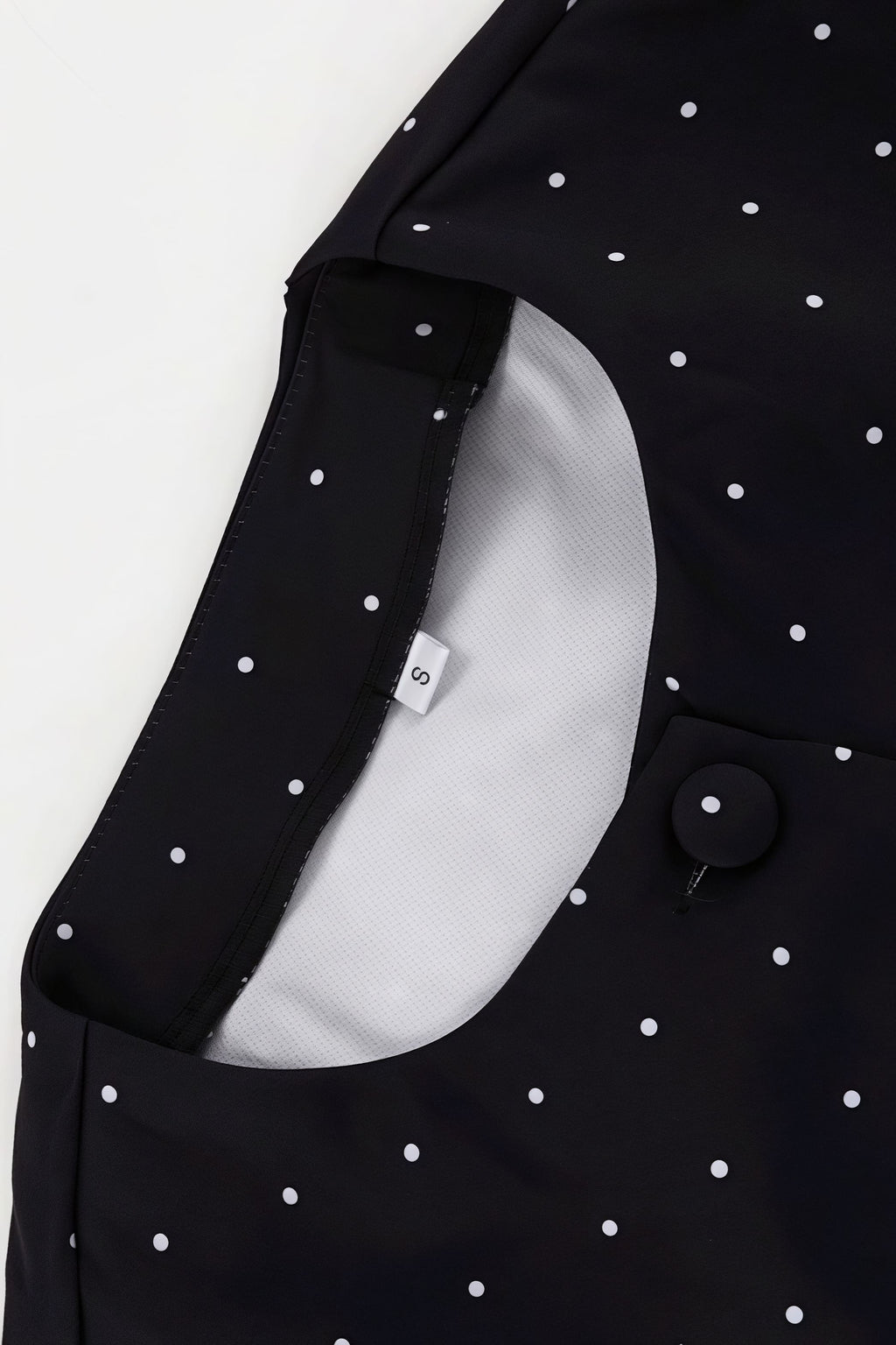 Polka Dot Print Short Sleeve Bodycon Skirt  Set image 6