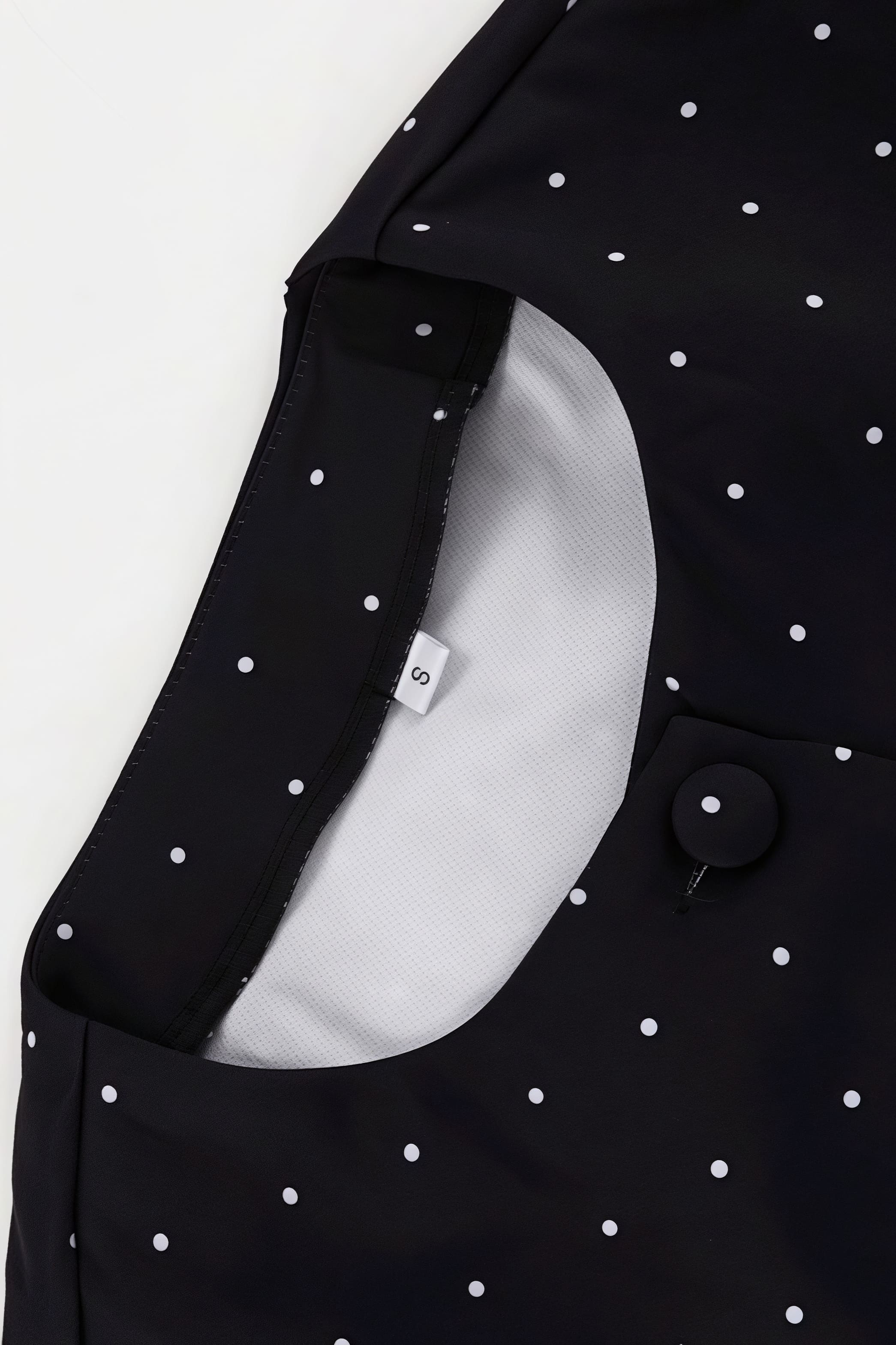 Polka Dot Print Short Sleeve Bodycon Skirt  Set image 6
