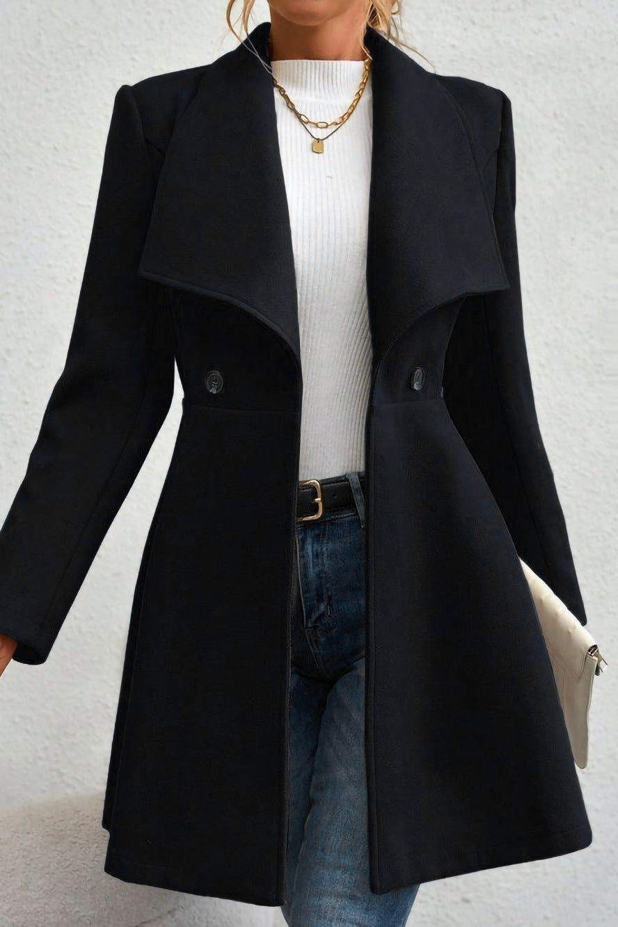 Belted Wool Long Coat image 1