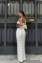 Chic Scale Print Cami Set With Mini Skirt Two Piece Set image 2