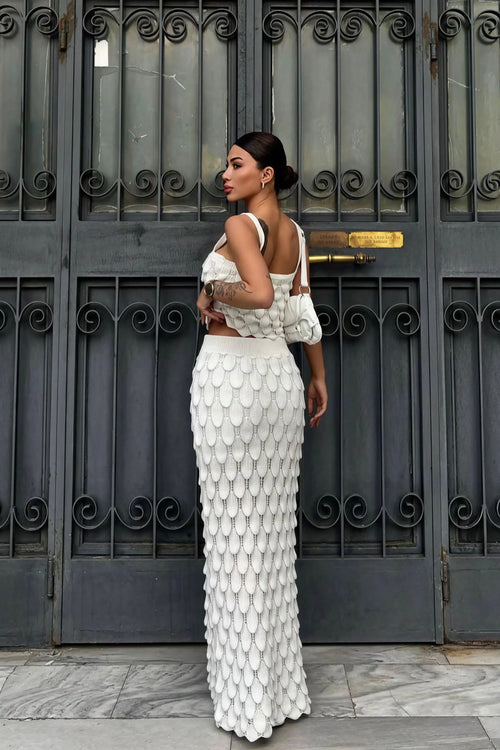 Chic Scale Print Cami Set With Mini Skirt Two Piece Set image 2