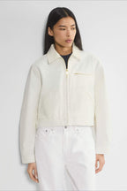 Cropped Utility Workwear Jacket image 11