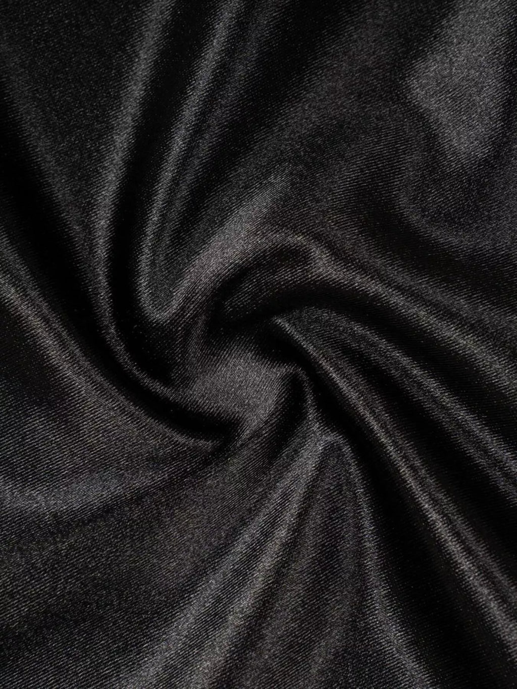 Zinnia Satin Maxi Skirt detail view styled for Avrienne