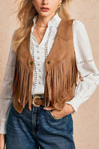 Vintage Suede Tassel Jacket image 1