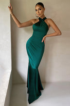 Chic Solid Slim Backless Sleeveless Maxi Dress image 6