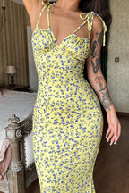 Circle Skirt Slip Floral Dress image 2
