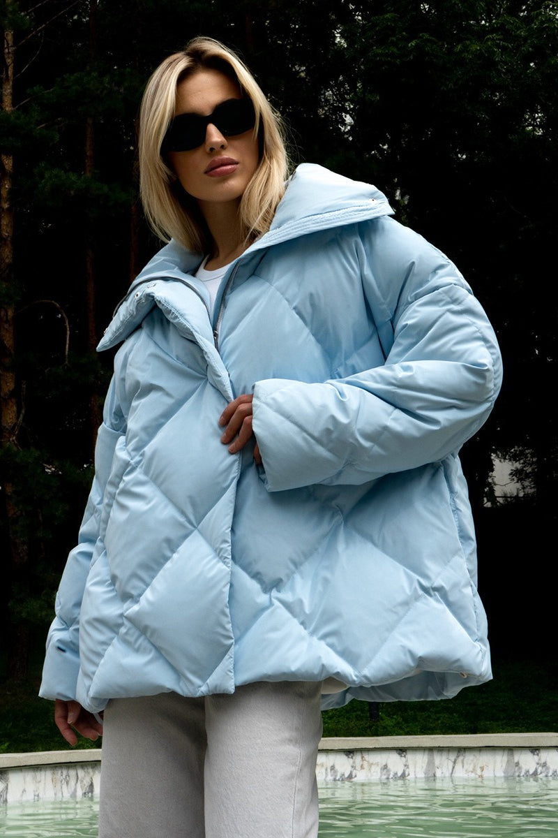 Loose Fit Quilted Cotton Jacket image 2