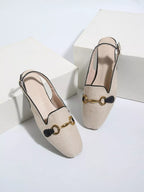 Bianca Slingback Sandals styled for Avrienne