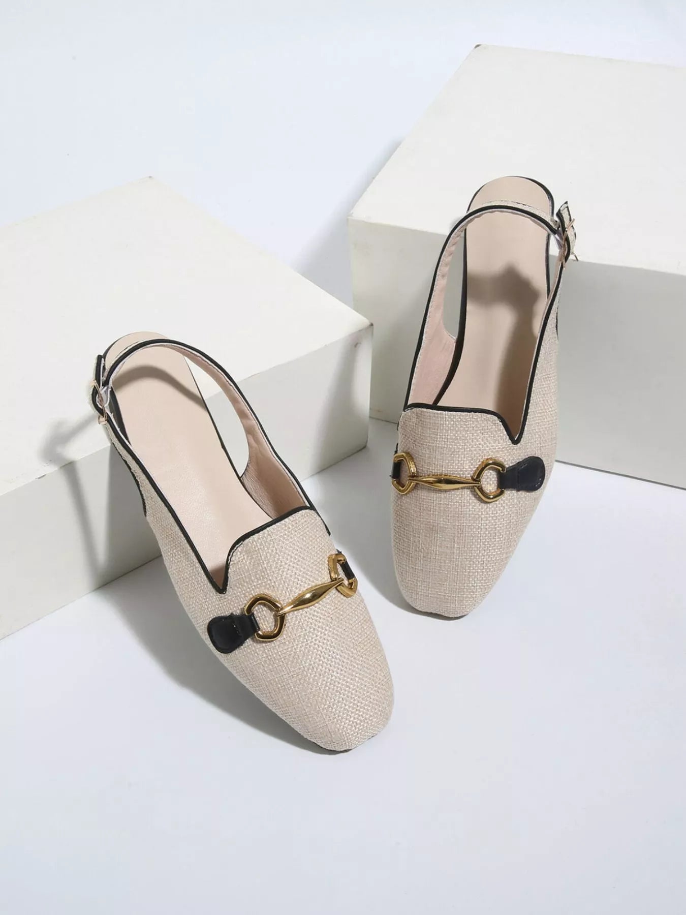 Bianca Slingback Sandals styled for Avrienne