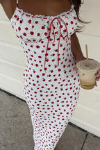 Fresh Floral Slim Cami Maxi Dress image 5