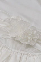 Elegant Satin 3D Floral Cocktail Dress image 18