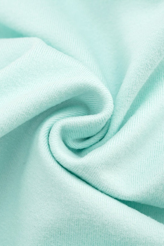 Mint Cross Ruched Casual Halter Top image 6