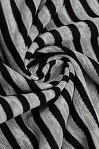 Striped Off Shoulder Long Sleeve T-shirt image 6