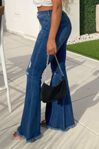 Mid Rise Vintage Flare Jean image 2