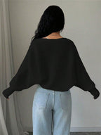 Loose Fit Knit Shrug Cardigan image 9