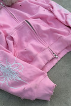 Hip Hop Oversized Sweatshirt Hoodie image 3