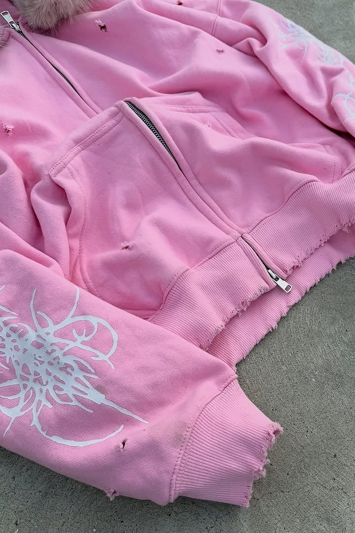 Hip Hop Oversized Sweatshirt Hoodie image 3
