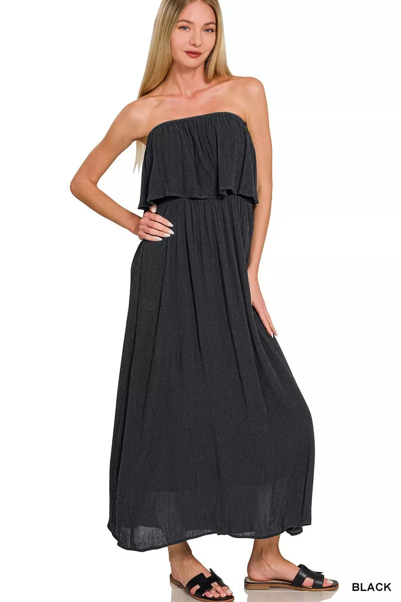Vivienne Maxi Dress styled for Avrienne