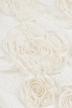 Rose Appliqué Ruffle Cami Maxi Dress image 5
