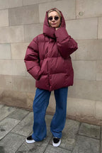 Heavy Duty Zipped Hooded Puffer Jacket image 16