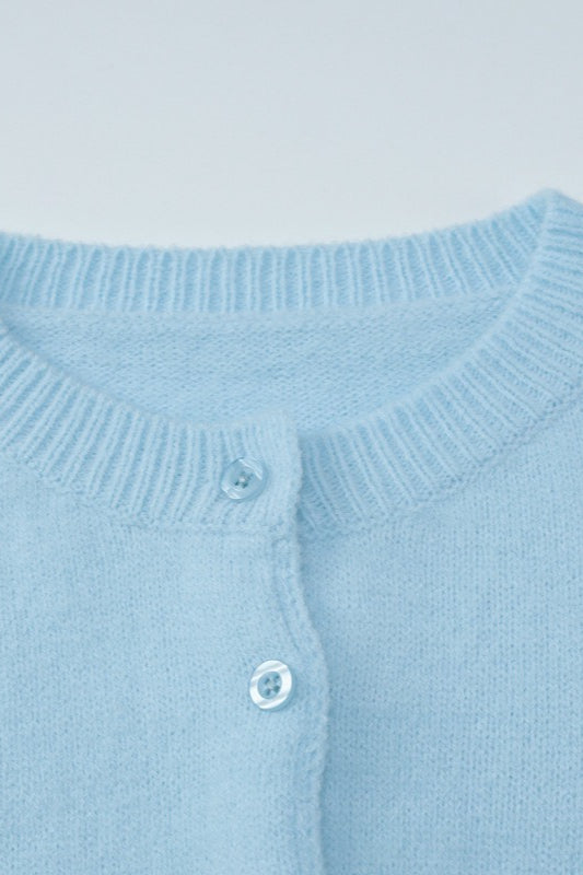 Cropped Long Sleeve Cardigan image 13