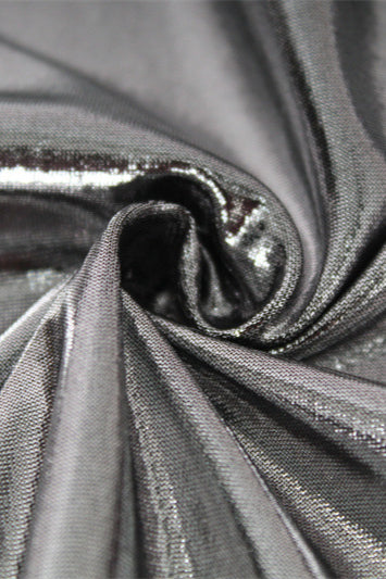 Silver Metallic Cami Mermaid Maxi Dress image 5