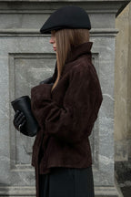 Suede Vintage Long Sleeve Jacket image 8