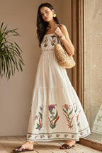 Swing Print Bandeau Cami Boho Dress image 3