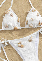 Shell Halter Bikini Set image 5
