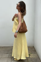 Sleeveless Casual Cami Mermaid Skirt Set image 4