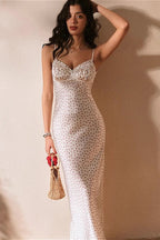 Slim Lace Trim Cami Balletcore Floral Dress image 2