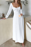 Solid Long Sleeve Party Dress image 1