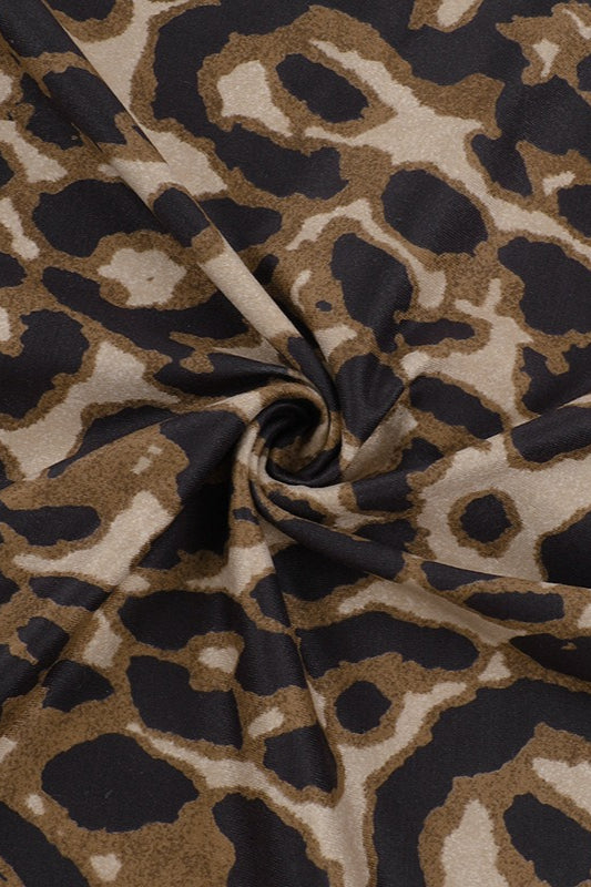 Leopard Print Tank Mini Dress image 5