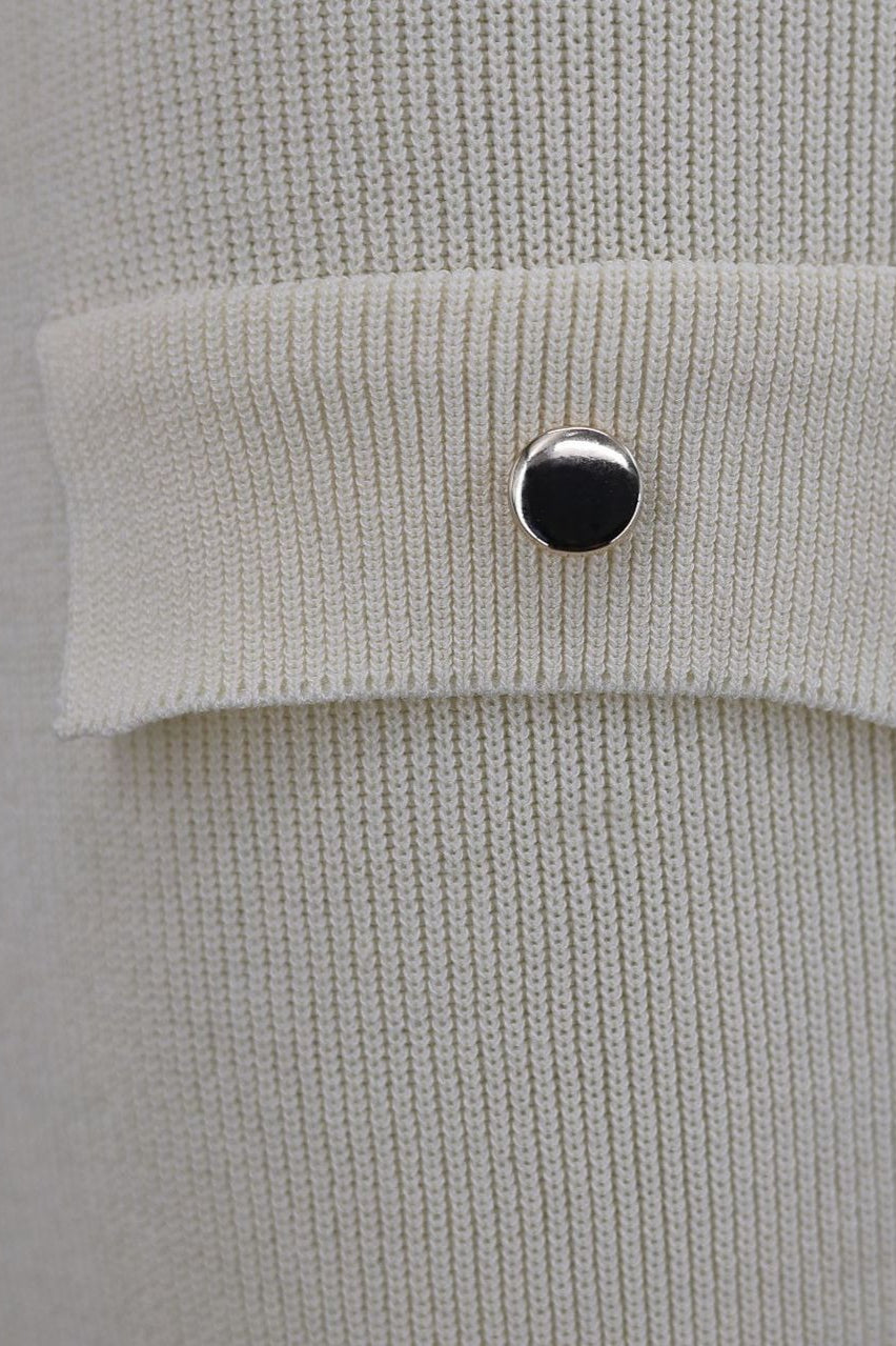 Sleeveless Round Neck Knit Sweater Dress image 11