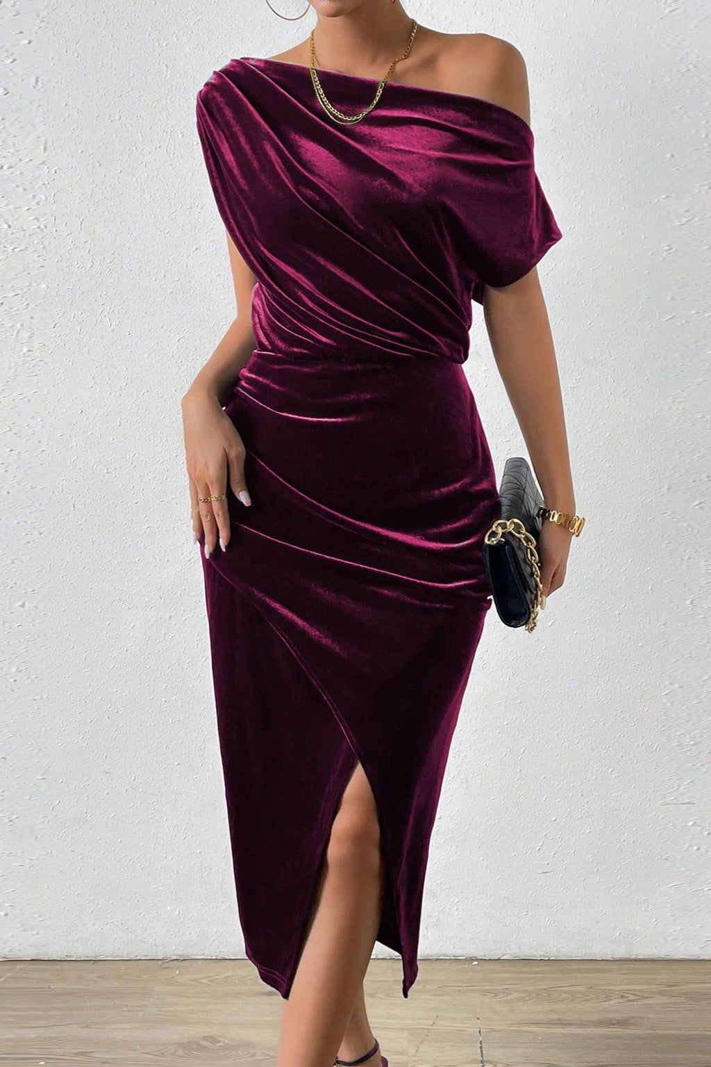 Off-the-shoulder Bodycon Cocktail Dress image 7