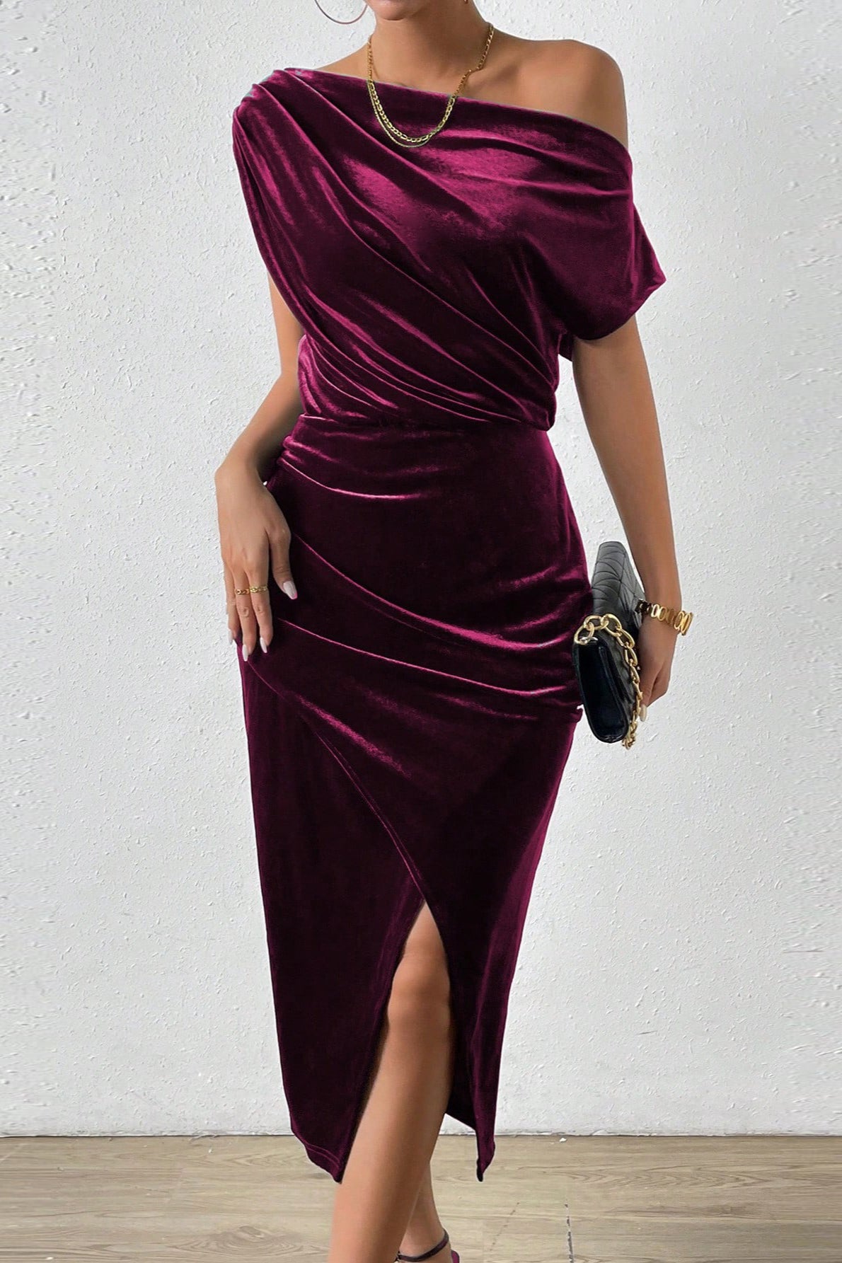 Off-the-shoulder Bodycon Cocktail Dress image 7