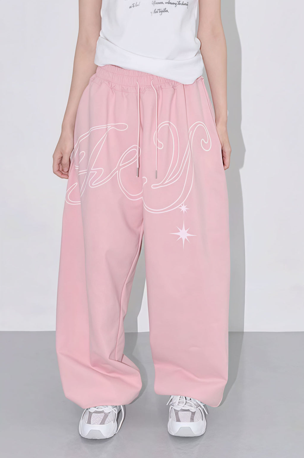 Vintage Hip Hop Graphic Baggy Straight Pants image 9