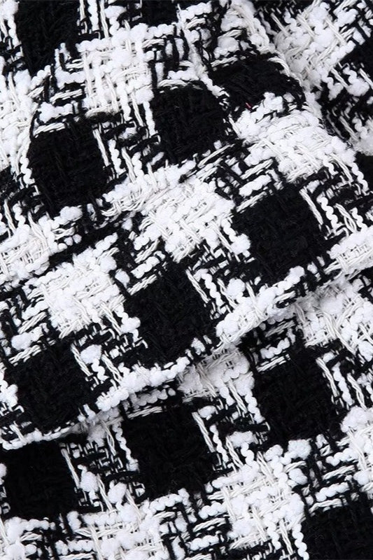 Houndstooth Double Breasted Blazer image 5