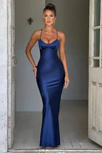 Back Tie Spaghetti Strap Formal Dress image 5