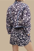 Floral Reversible Thick Padded Coat image 3